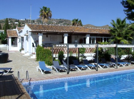 the pool at la macarena swingers resort